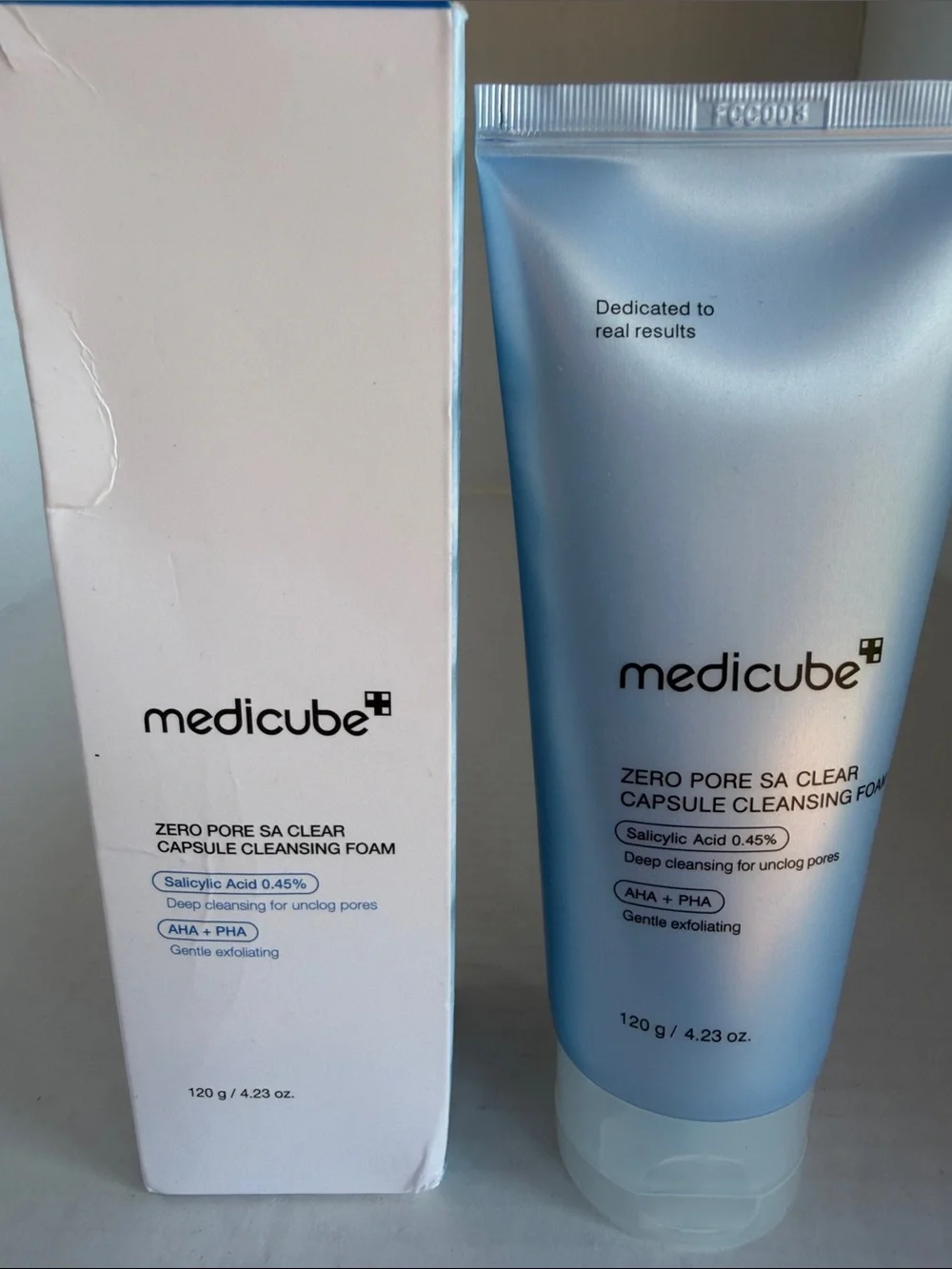 Medicube Zero Pore SA Clear Capsule Cleansing Foam - NIB